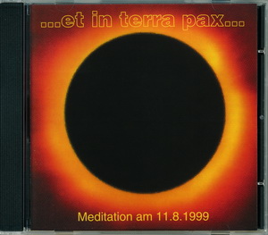 Coverbild der Audio CD Et In Terra Pax 